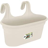 Elho Green Basics Jardinera- 5.5 litros- Cotton White- 35 cm